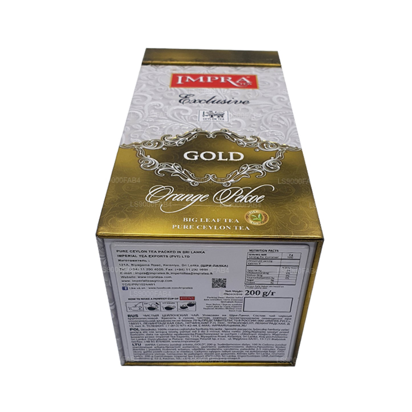 Impra Gold Big Leaf (200g) Mięsisty Caddy