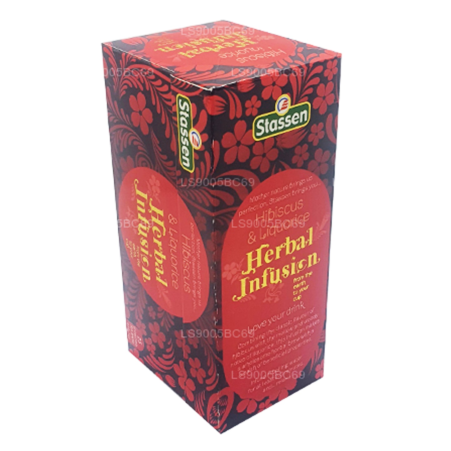 Stassen Hibiscus and Liquorice Herbal Infusion Tea (37.5g) 25 Tea Bags