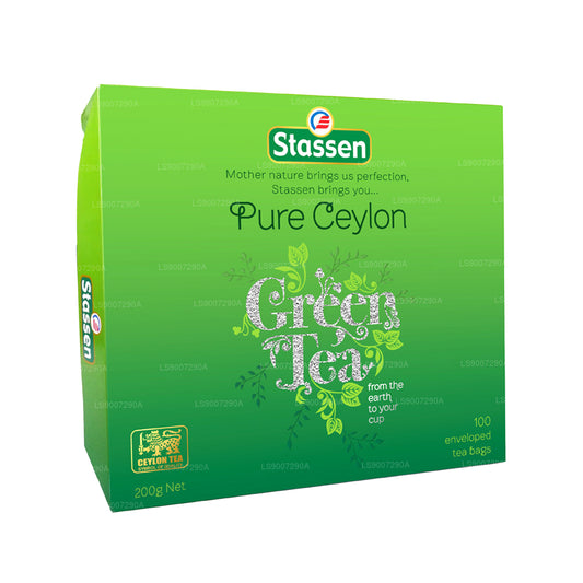 Stassen Pure Ceylon Zielona Herbata (200g) 100 torebek