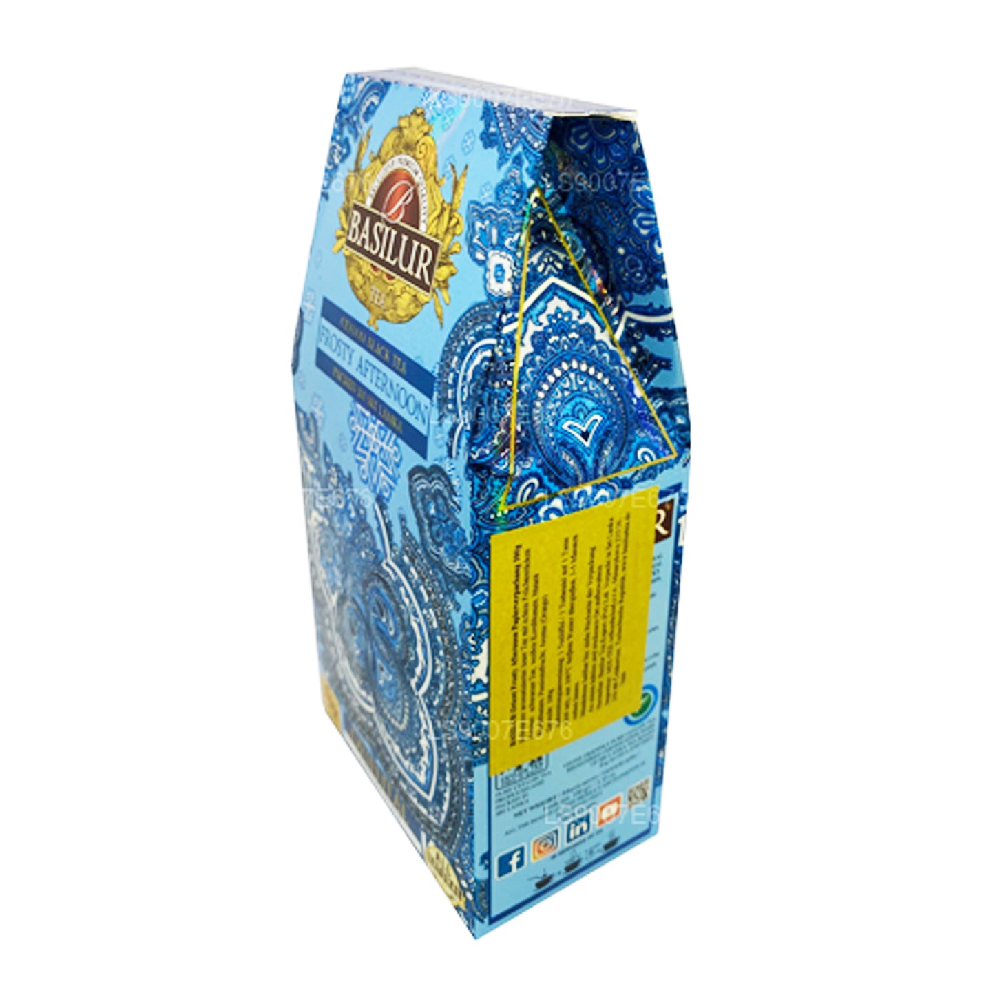 Basilur (orientalna) mroźna popołudniowa czarna herbata cejlońska (100g)