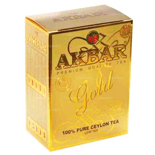 Akbar Gold Premium 100% czysta herbata cejlońska, herbata sypana (250g)
