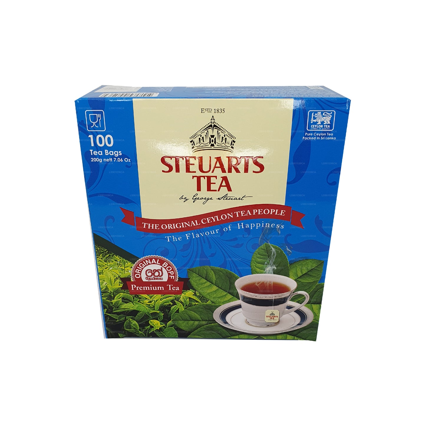 George Steuart Dimbula Herbata (200g) 100 torebek