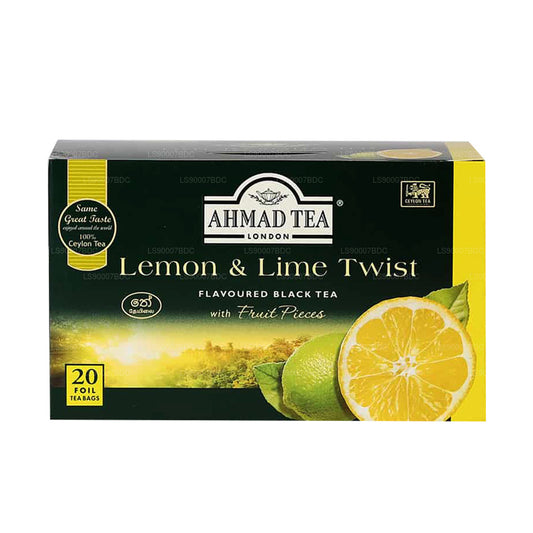 Ahmad Tea Cytryna i Limonka 20 torebek foliowych (40g)