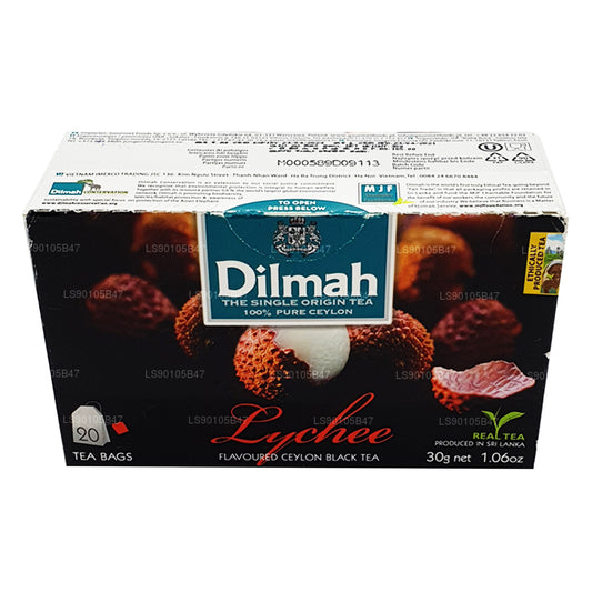 Dilmah Lychee Herbata czarna o smaku (30g)