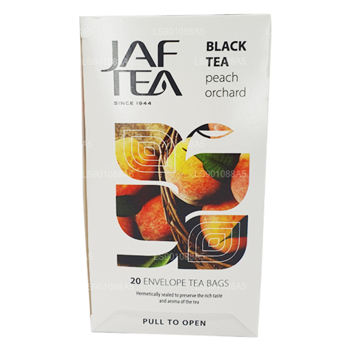 Jaf Tea Pure Fruits Kolekcja Czarna herbata Brzoskwinia Sad (30g) 20 torebek
