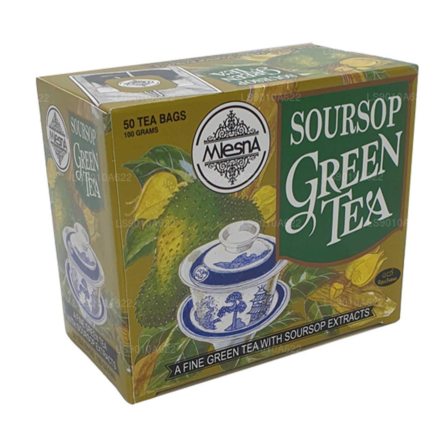 Mlesna Soursop Zielona Herbata (100g) 50 torebek