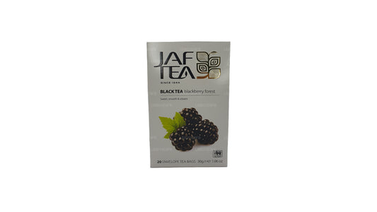 Jaf Tea Pure Fruits Collection Czarna Herbata Jeżyna Leśna Folia Kopertowa Torebki Herbaty (30g)