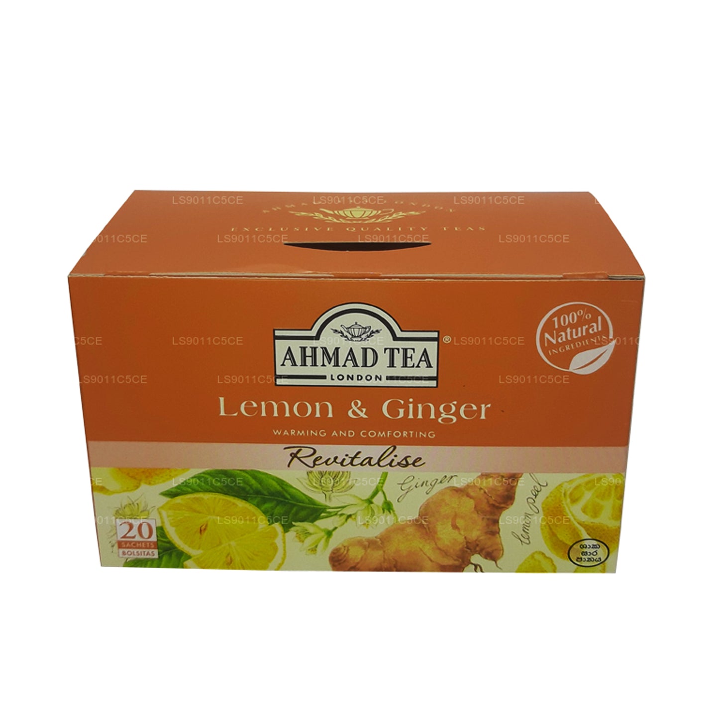 Ahmad Herbata Lemon & Ginger (40g) 20 torebek foliowych