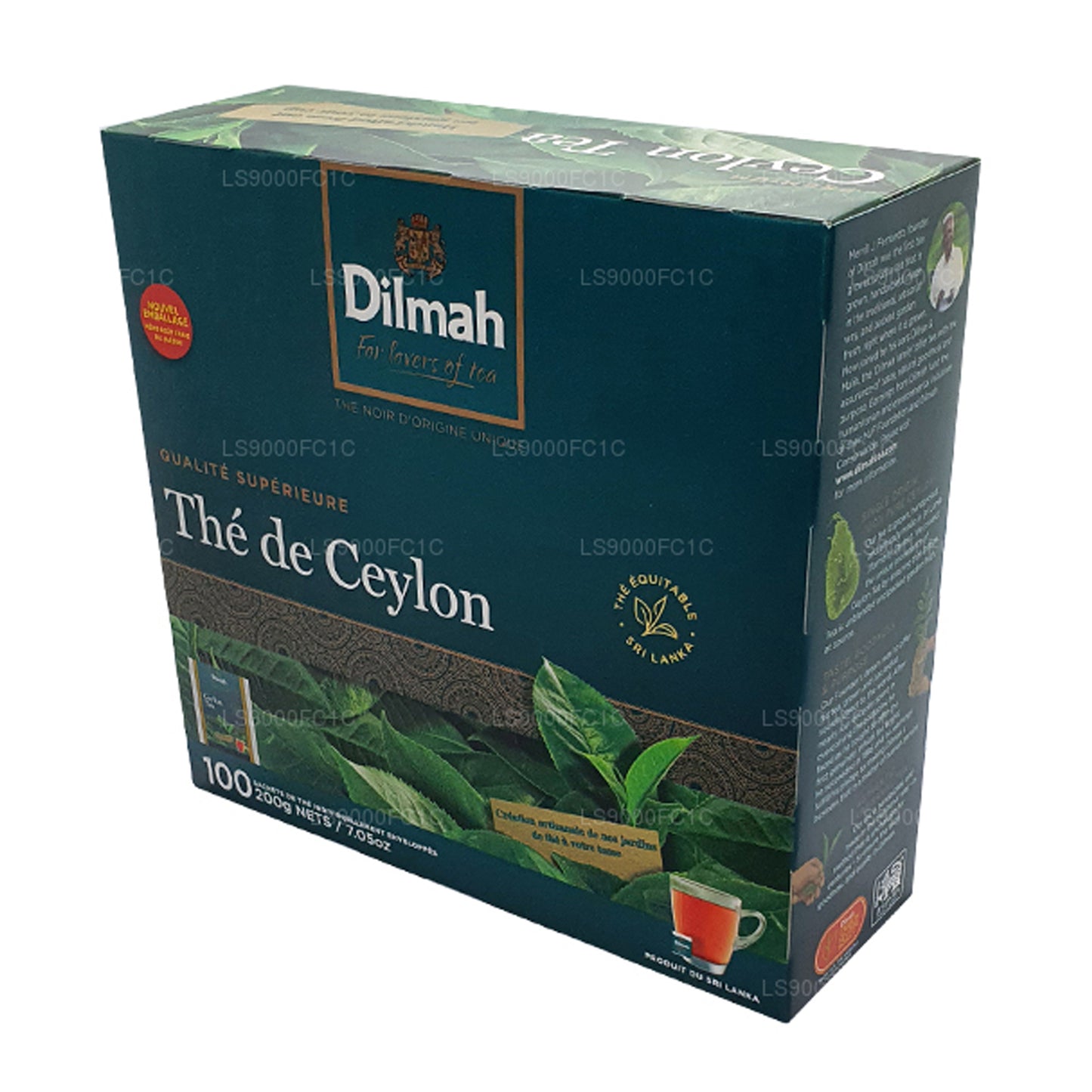 Dilmah Premium Ceylon Tea, pakowane pojedynczo 100 torebek (200g)