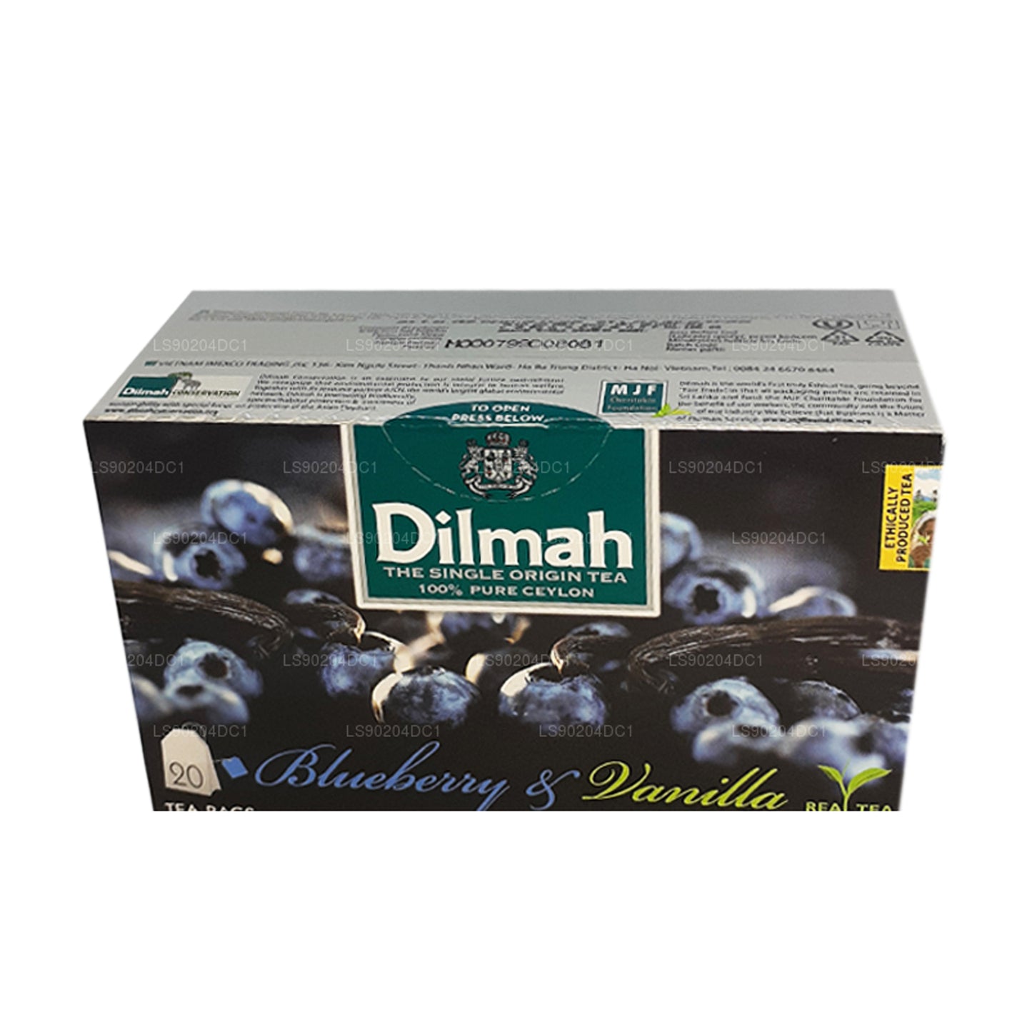 Dilmah Herbata o smaku jagodowo-waniliowym (40g) 20 torebek