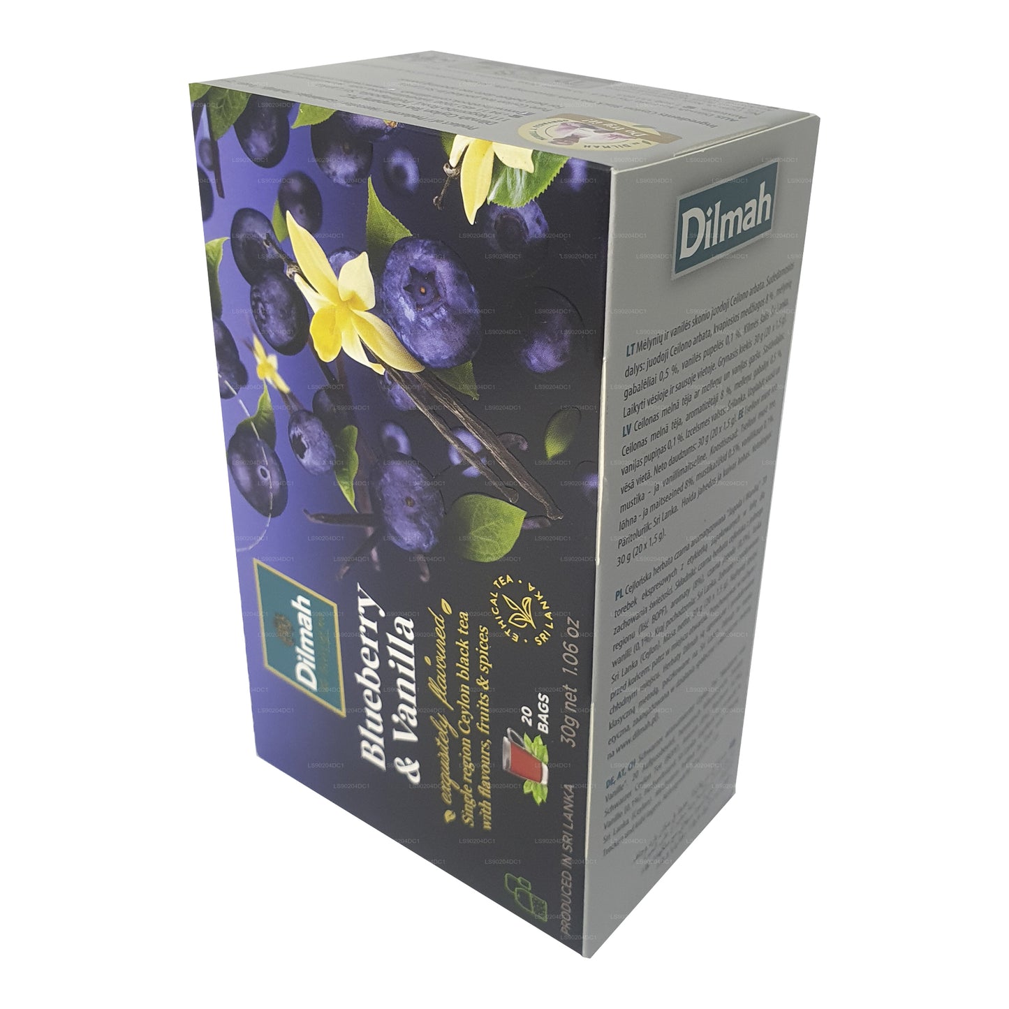 Dilmah Herbata o smaku jagodowo-waniliowym (40g) 20 torebek