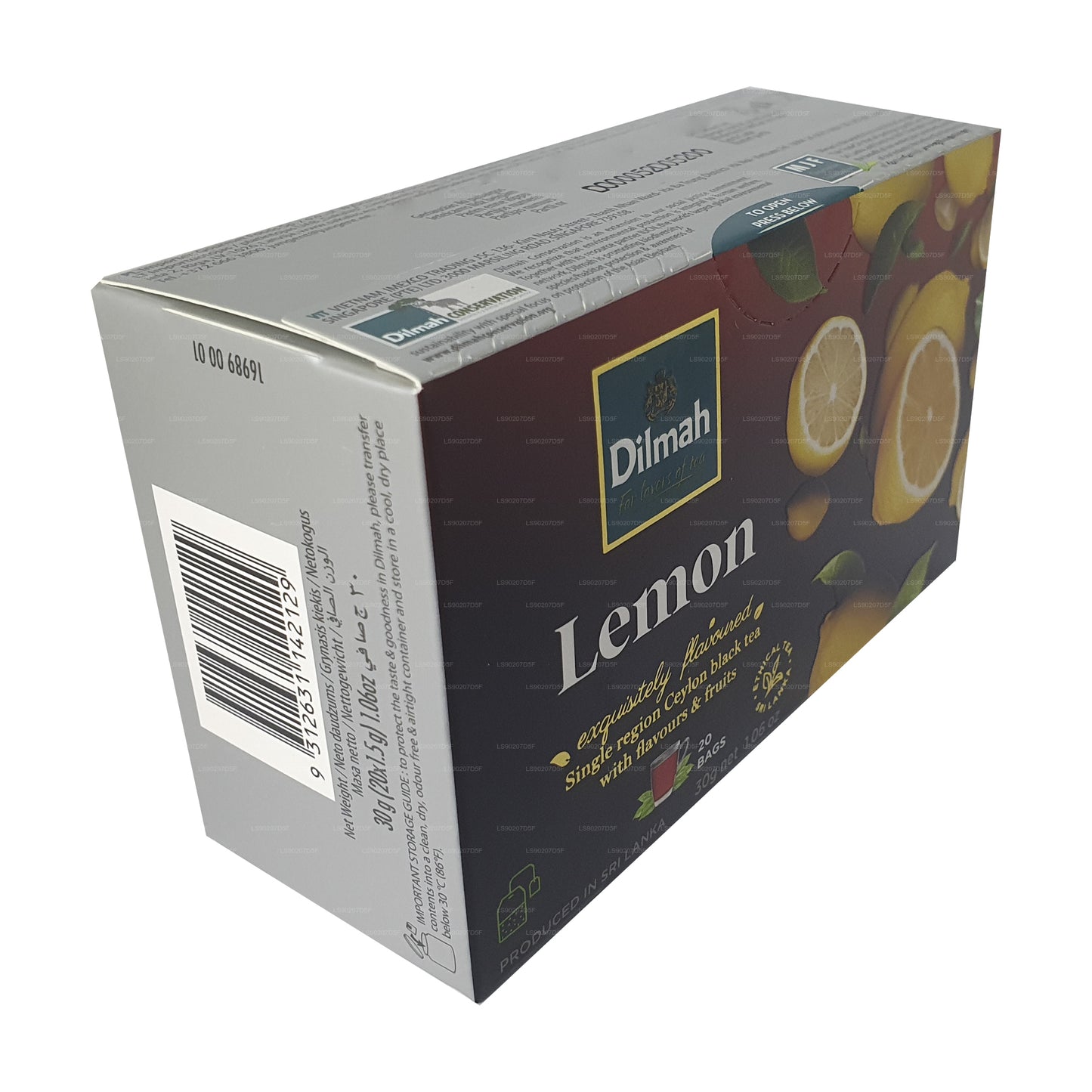 Dilmah Herbata o smaku cytrynowym (30g) 20 torebek