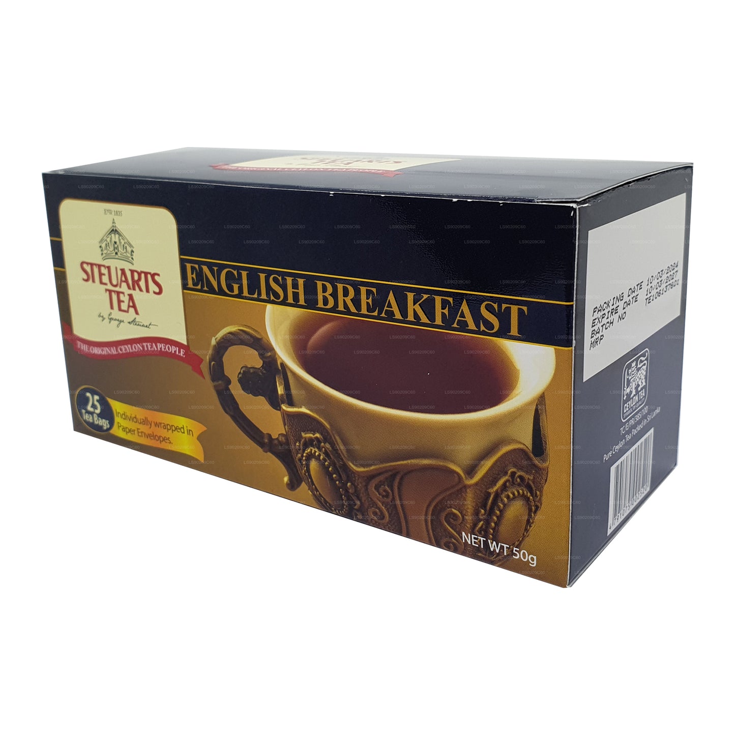 George Steuart English Breakfast Herbata (50g) 25 torebek