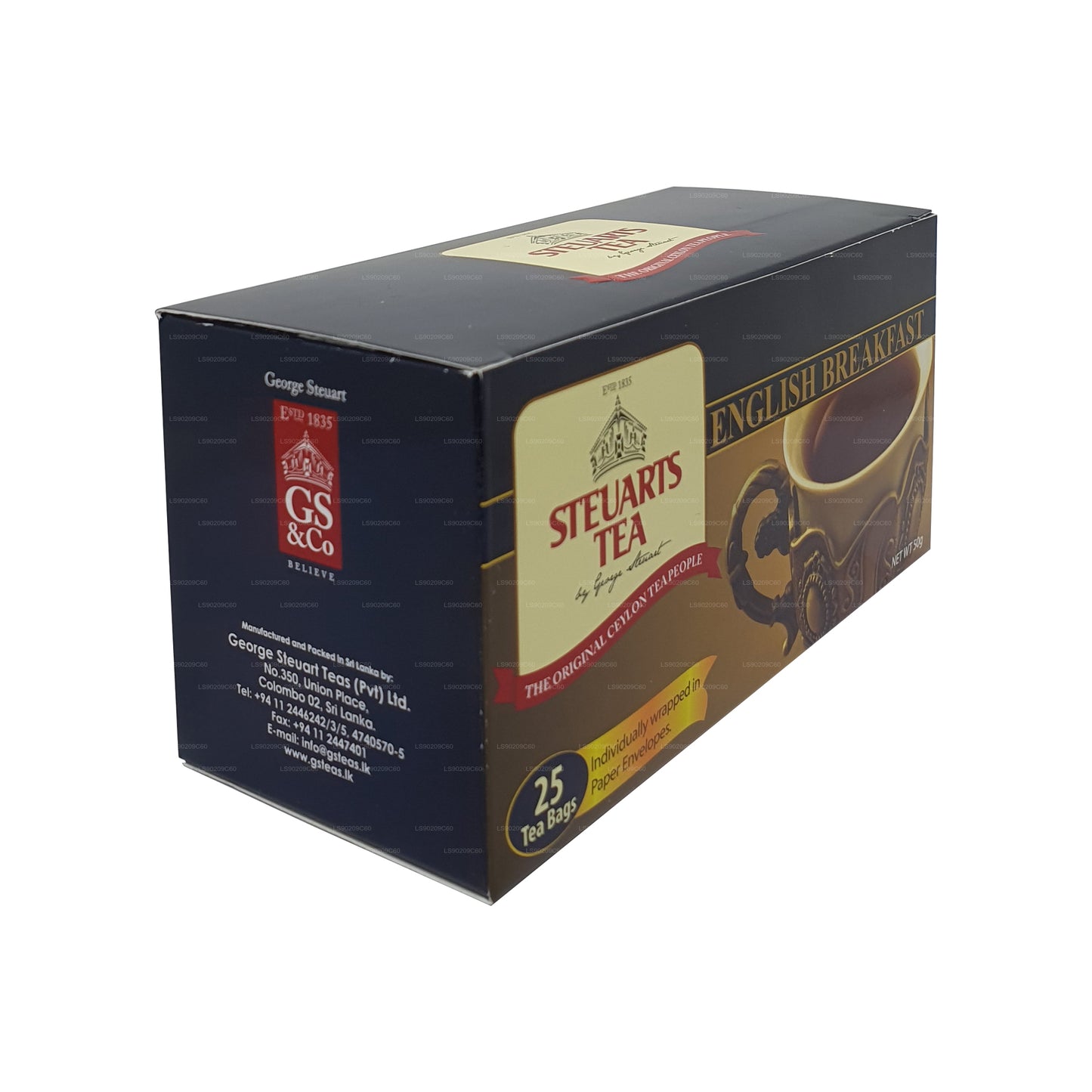 George Steuart English Breakfast Herbata (50g) 25 torebek