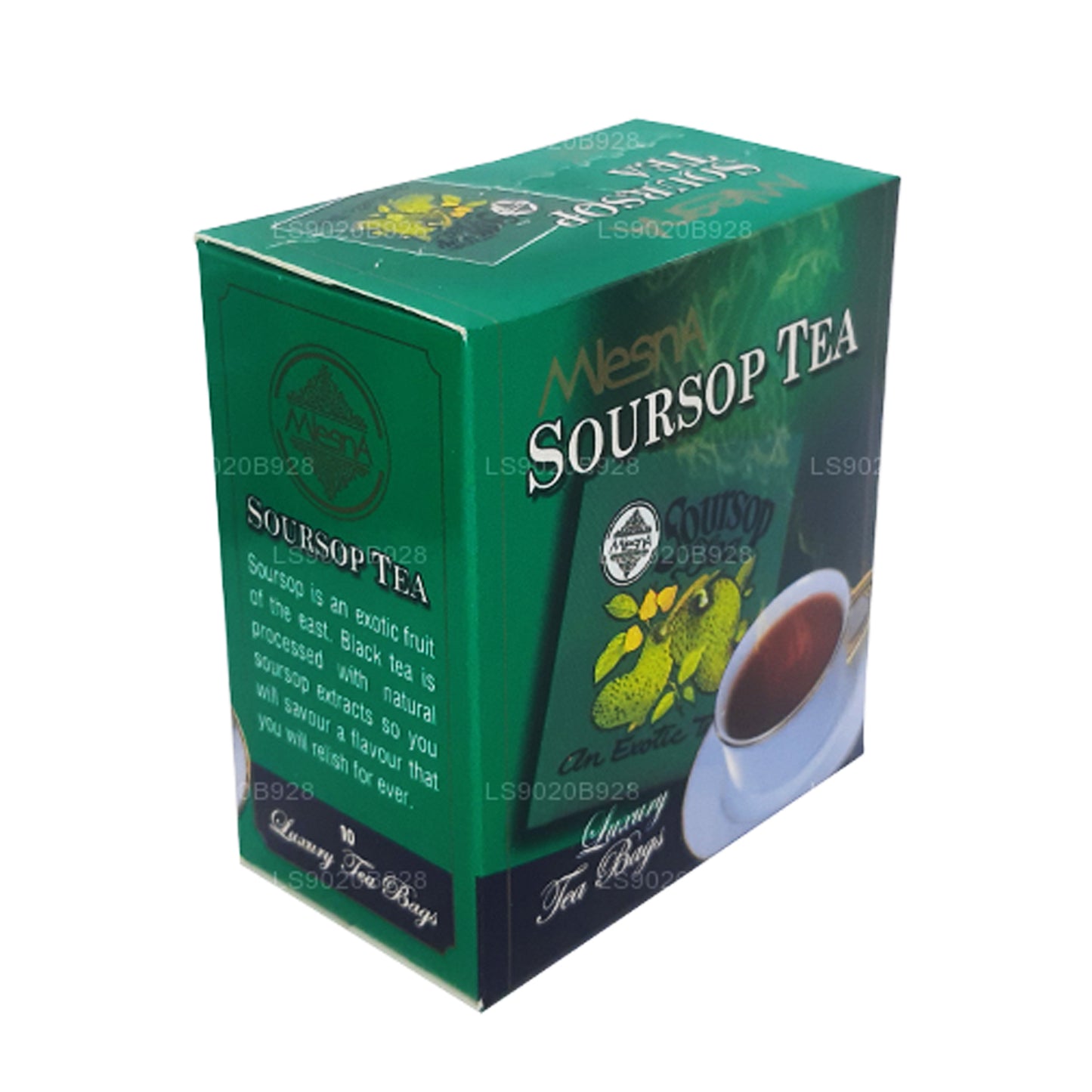 Mlesna Soursop Tea (20g) 10 luksusowych torebek na herbatę