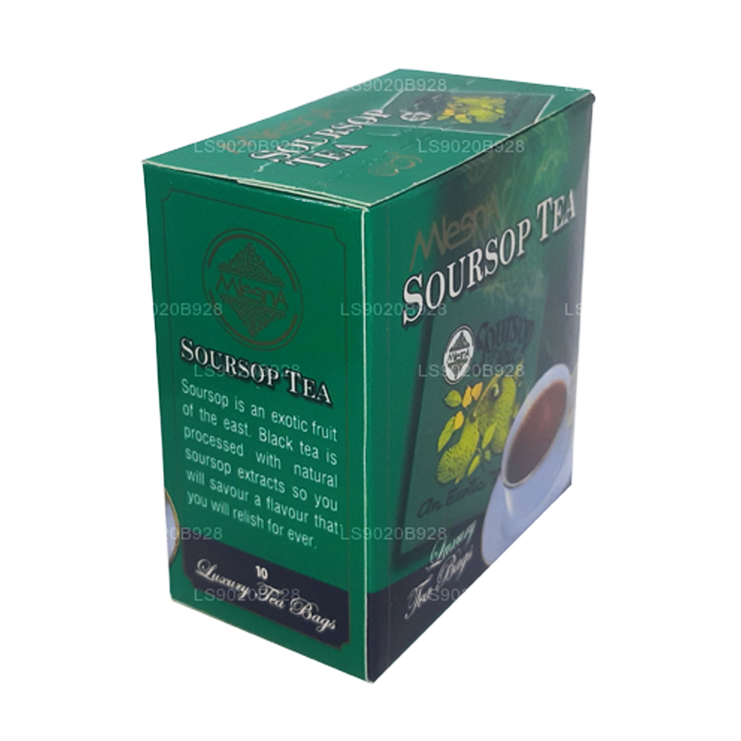 Mlesna Soursop Tea (20g) 10 luksusowych torebek na herbatę