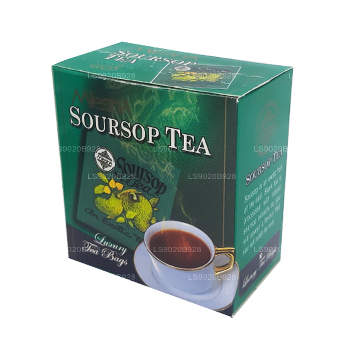 Mlesna Soursop Tea (20g) 10 luksusowych torebek na herbatę