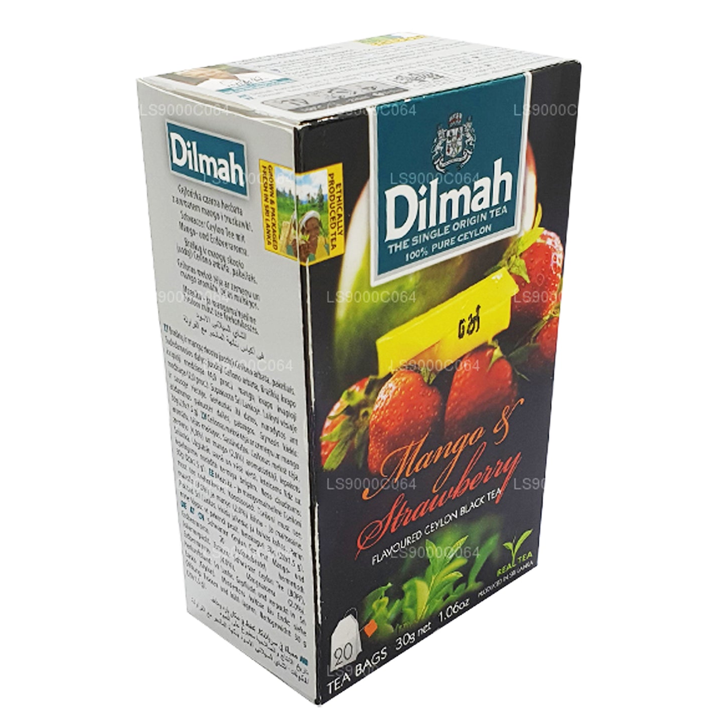 Dilmah Herbata o smaku mango i truskawek (30g) 20 torebek