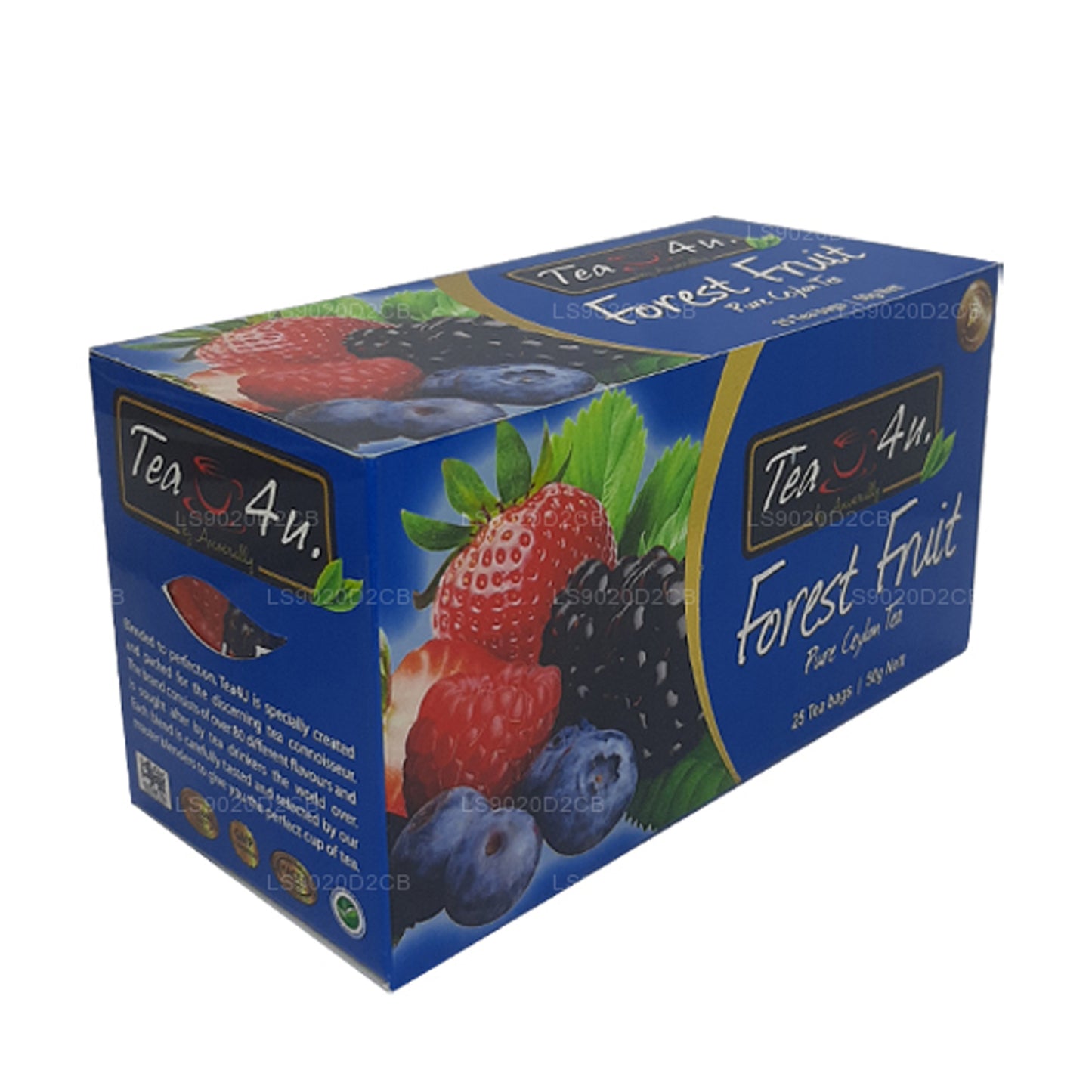 Tea4U Herbata owocowa leśna (50g) 25 torebek herbaty