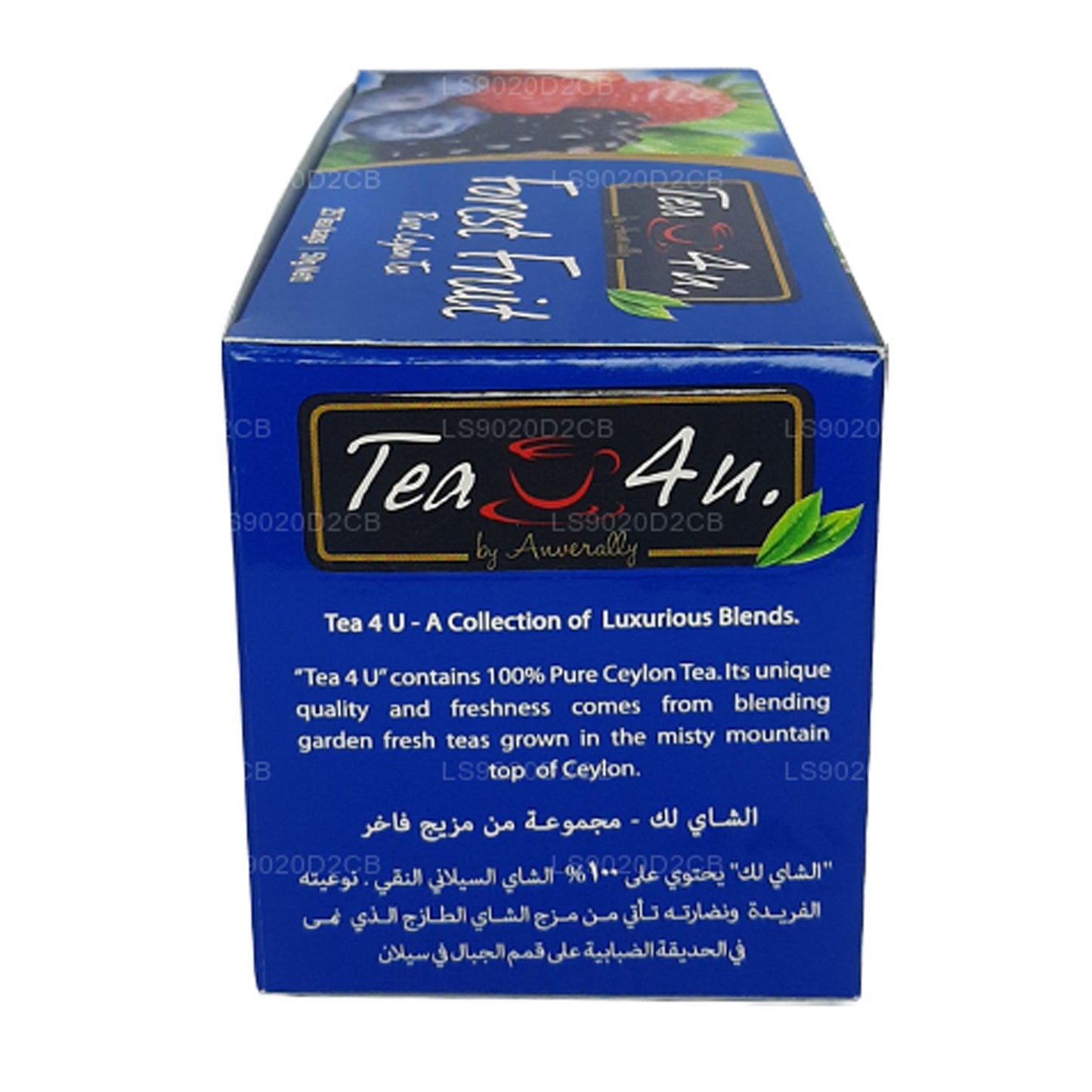 Tea4U Herbata owocowa leśna (50g) 25 torebek herbaty