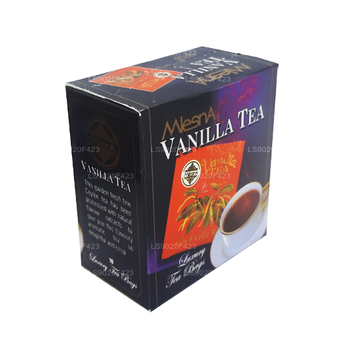 Herbata waniliowa Mlesna (20g) 10 luksusowych torebek na herbatę