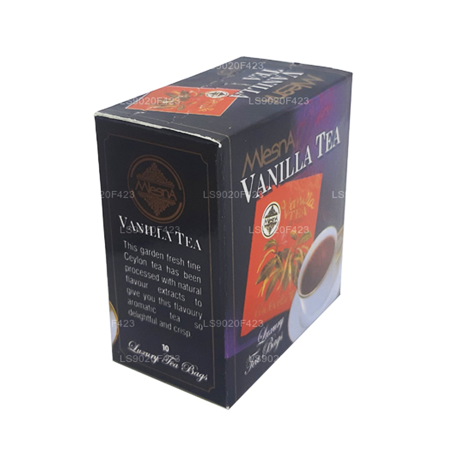 Herbata waniliowa Mlesna (20g) 10 luksusowych torebek na herbatę
