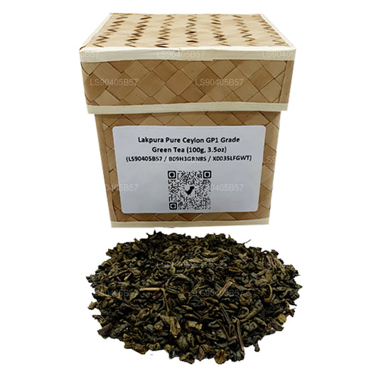 Lakpura Pure Ceylon GP1 Klasa Zielona Herbata (100g)