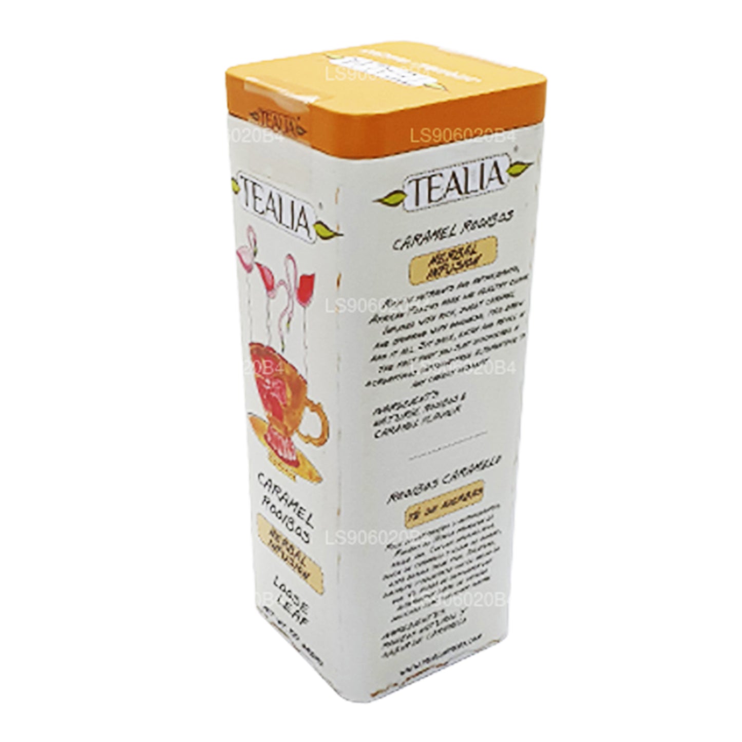 Tealia Caramel Rooibos Herbata liściasta (100g)