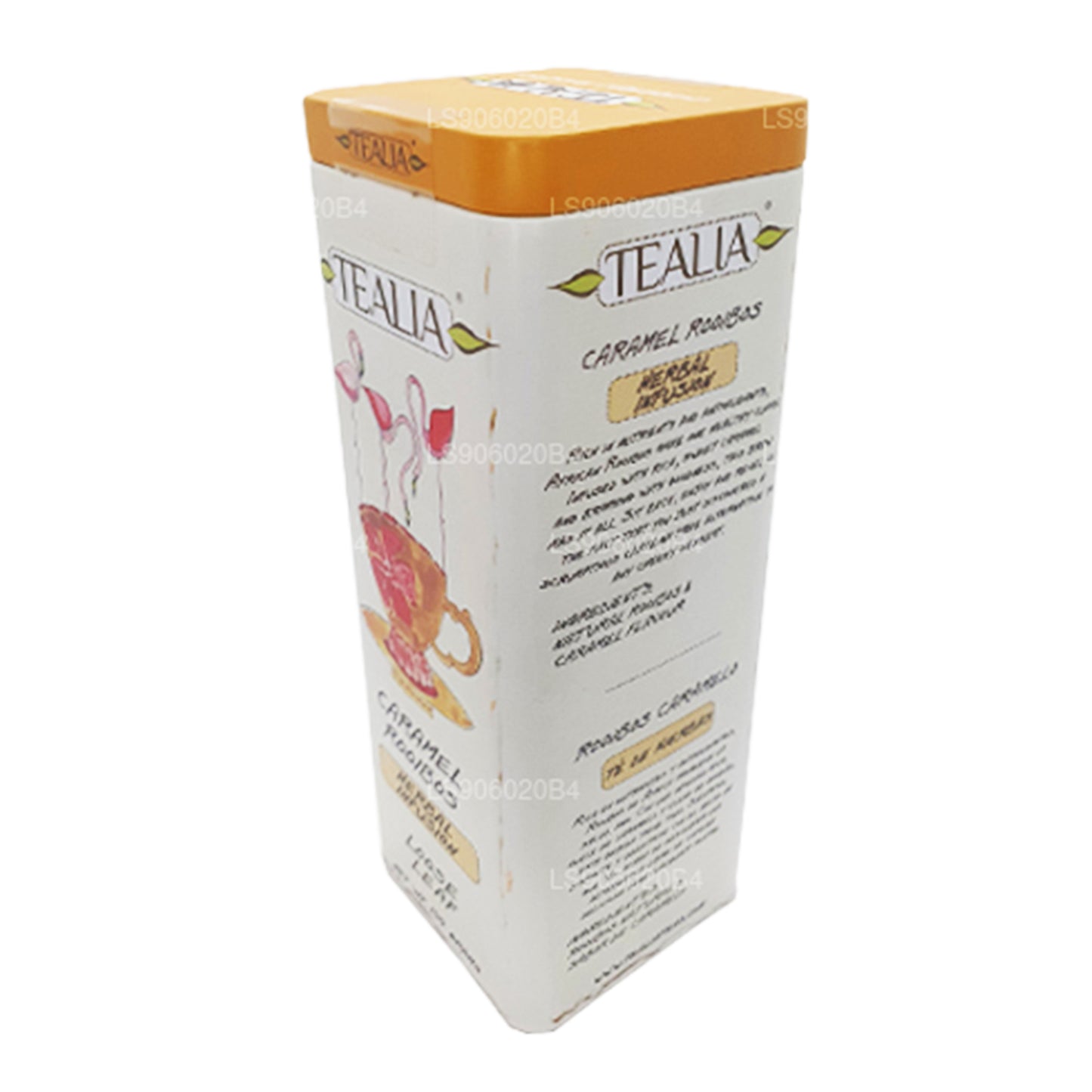 Tealia Caramel Rooibos Herbata liściasta (100g)