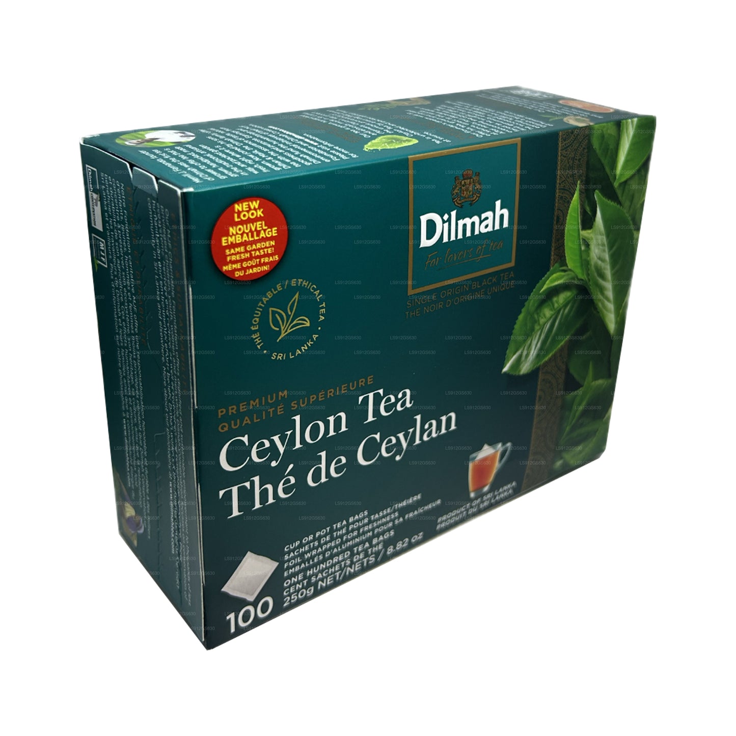 Dilmah Premium Herbata Cejlon (250g) 100 torebek herbaty bez tagów
