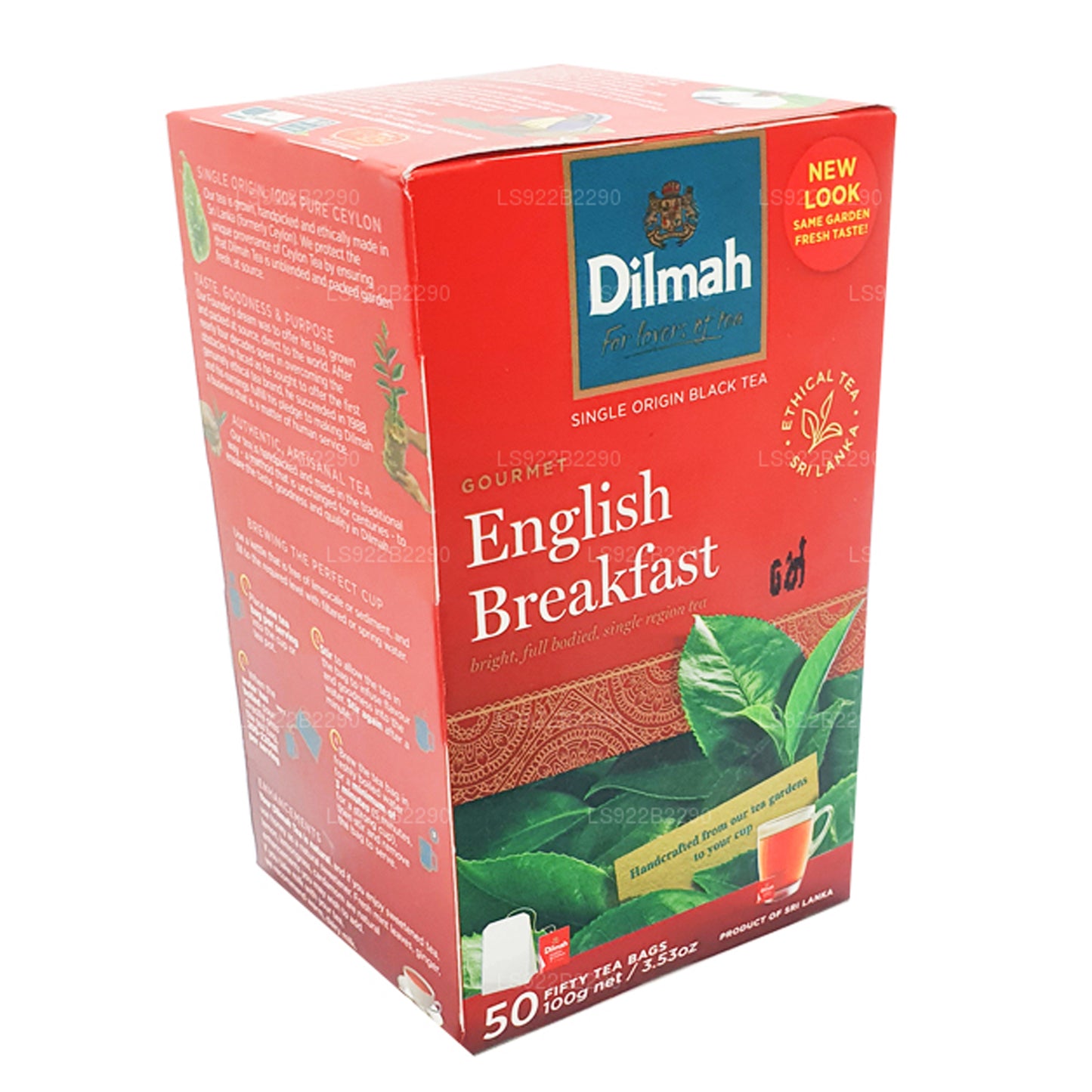 Dilmah angielska herbata śniadaniowa, 50 torebek herbaty (100g)