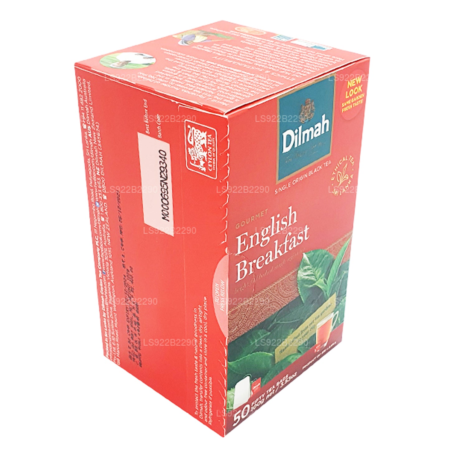 Dilmah angielska herbata śniadaniowa, 50 torebek herbaty (100g)