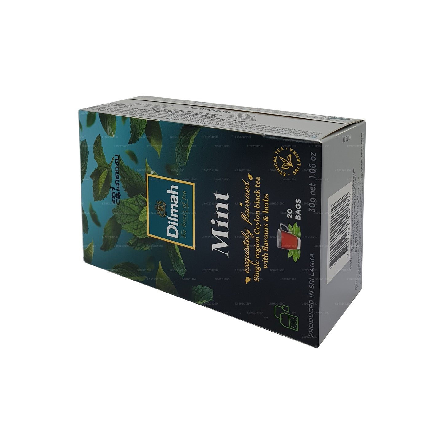 Dilmah Cejlońska Herbata czarna o smaku miętowym (30g)