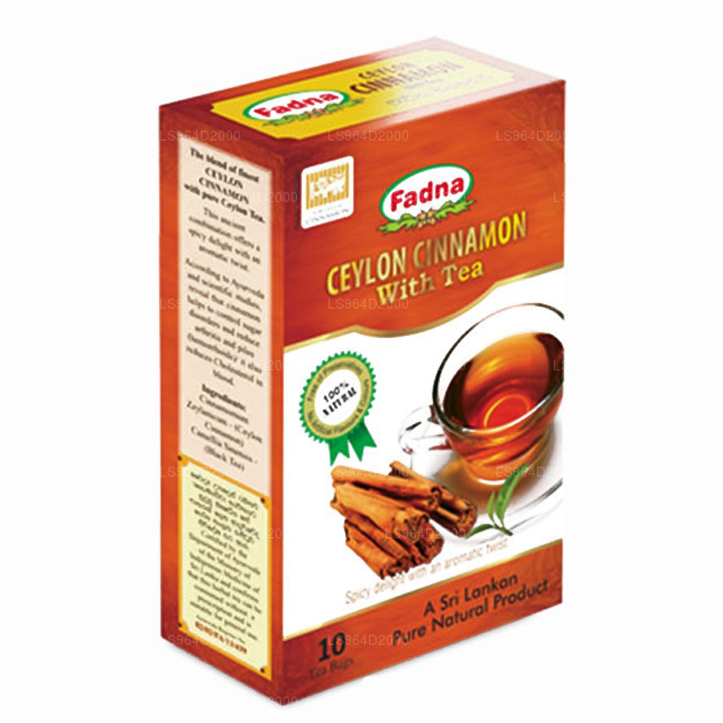 Fadna Ceylon Cynamon Herbata Ziołowa (20g) 10 torebek
