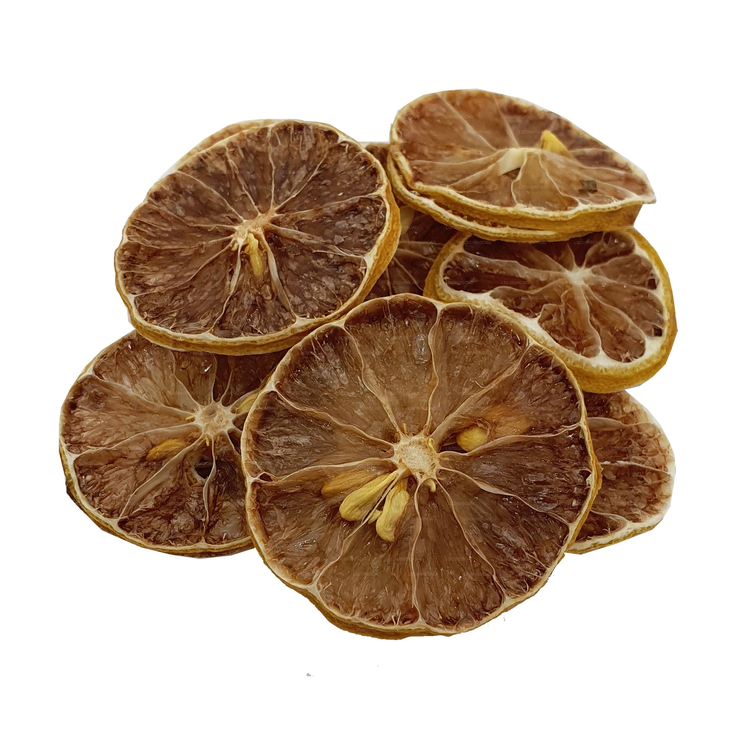 Lakpura Odwodnione plasterki limonki (100g)