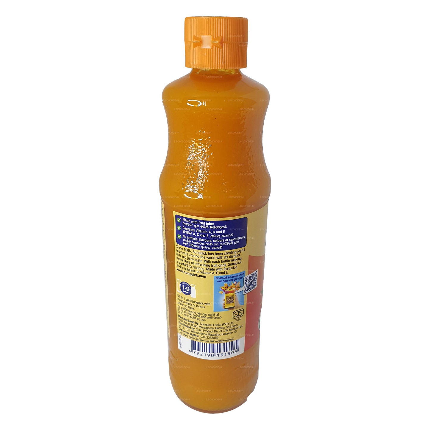 Sunquick pomarańczowy (840ml)