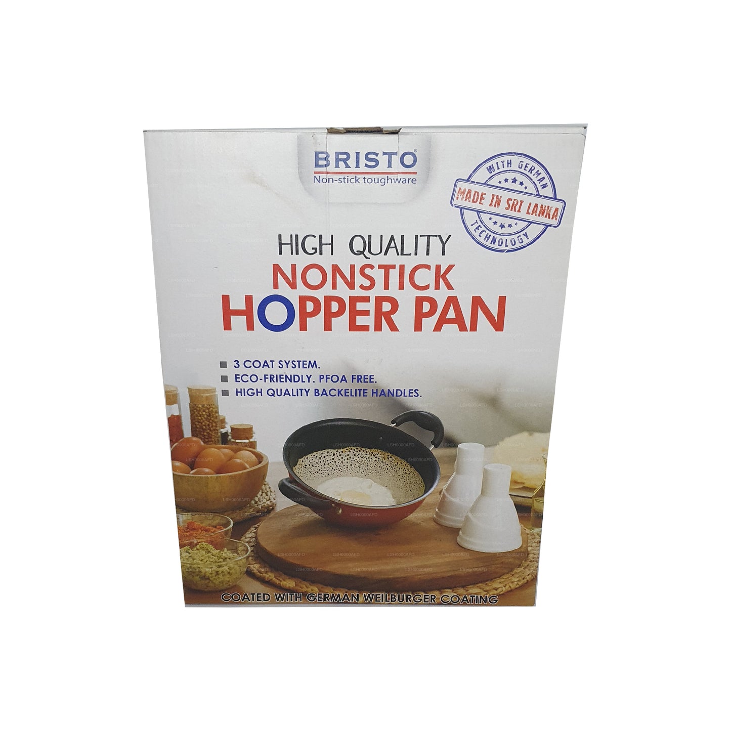 Bristo Nonstick Hopper Patelnia 18 cm (7 cali)