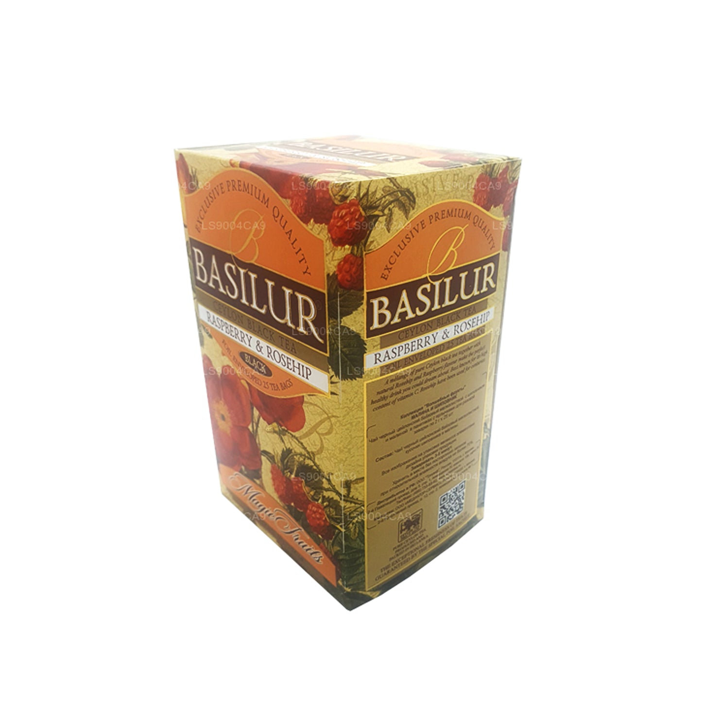 Basilur Magic Fruits Malina i Dzika róża (50g) 25 torebek