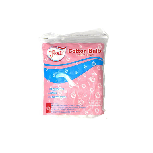 Flora Cotton Balls (100s) Pack