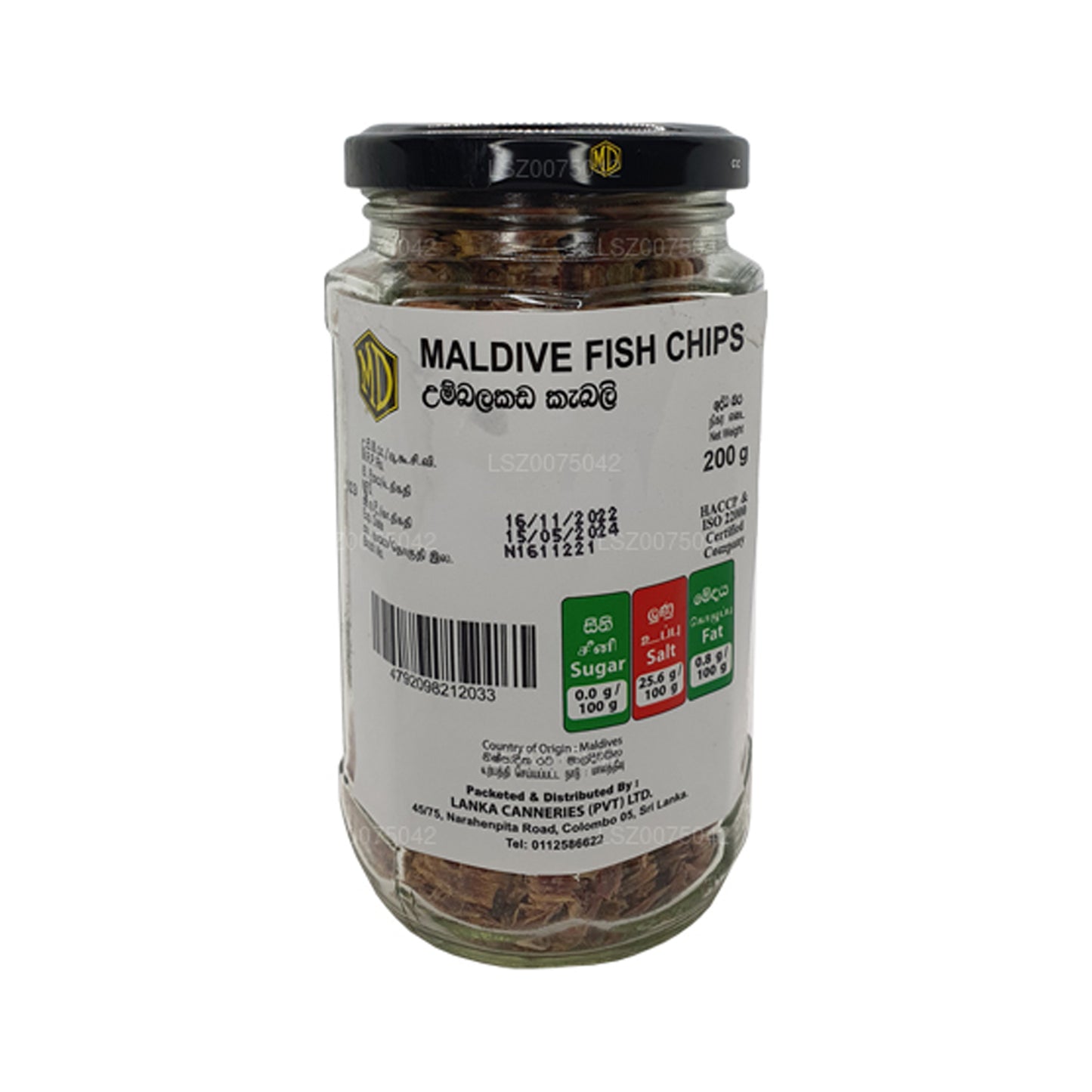 MD Malediwy Fish Chips (50g)