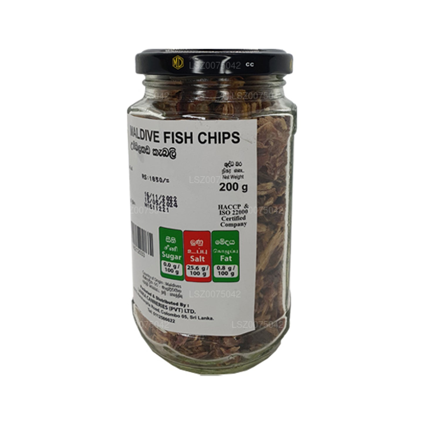 MD Maldive Fish Chips Butelka (200g)