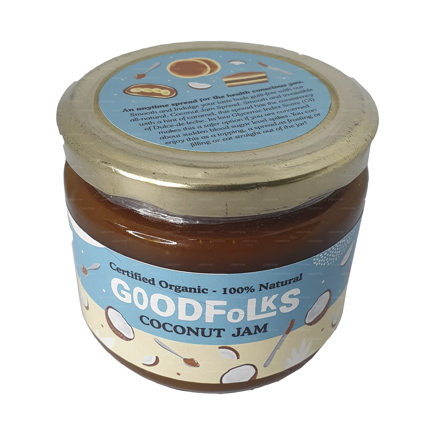 Goodfolks Naturalny Dżem Kokosowy (330g)