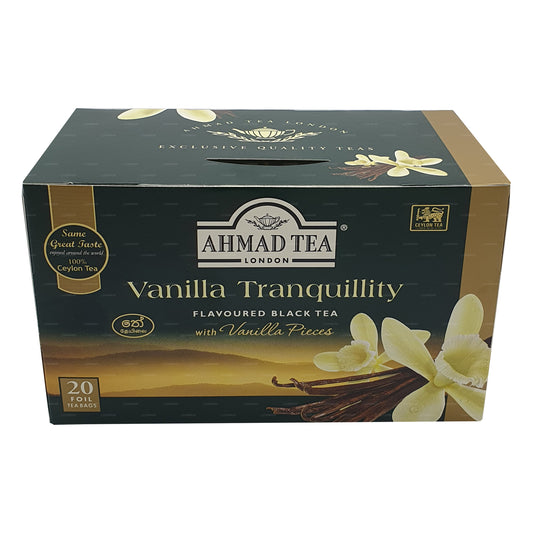 Herbata Ahmad Vanilla Tranquility 20 Folia Herbata Torebka (40g)