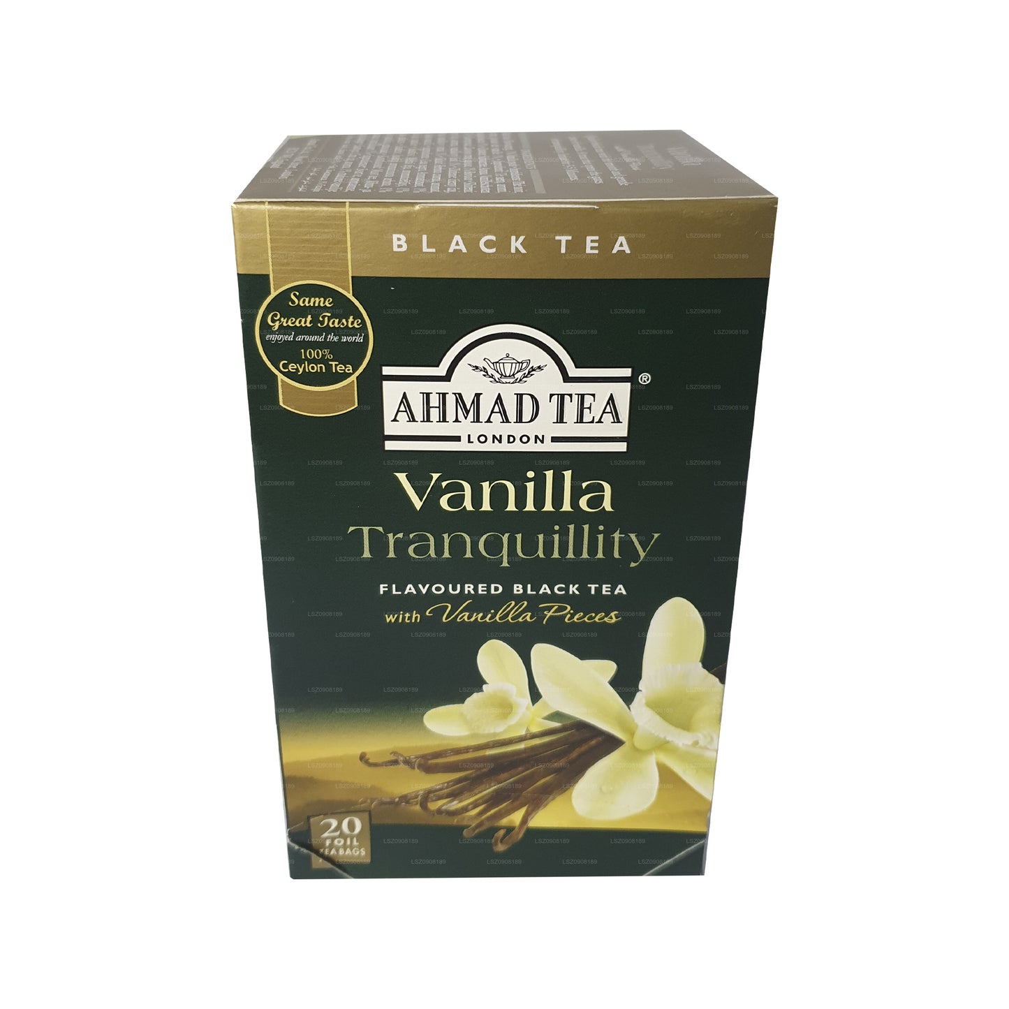 Herbata Ahmad Vanilla Tranquility 20 Folia Herbata Torebka (40g)