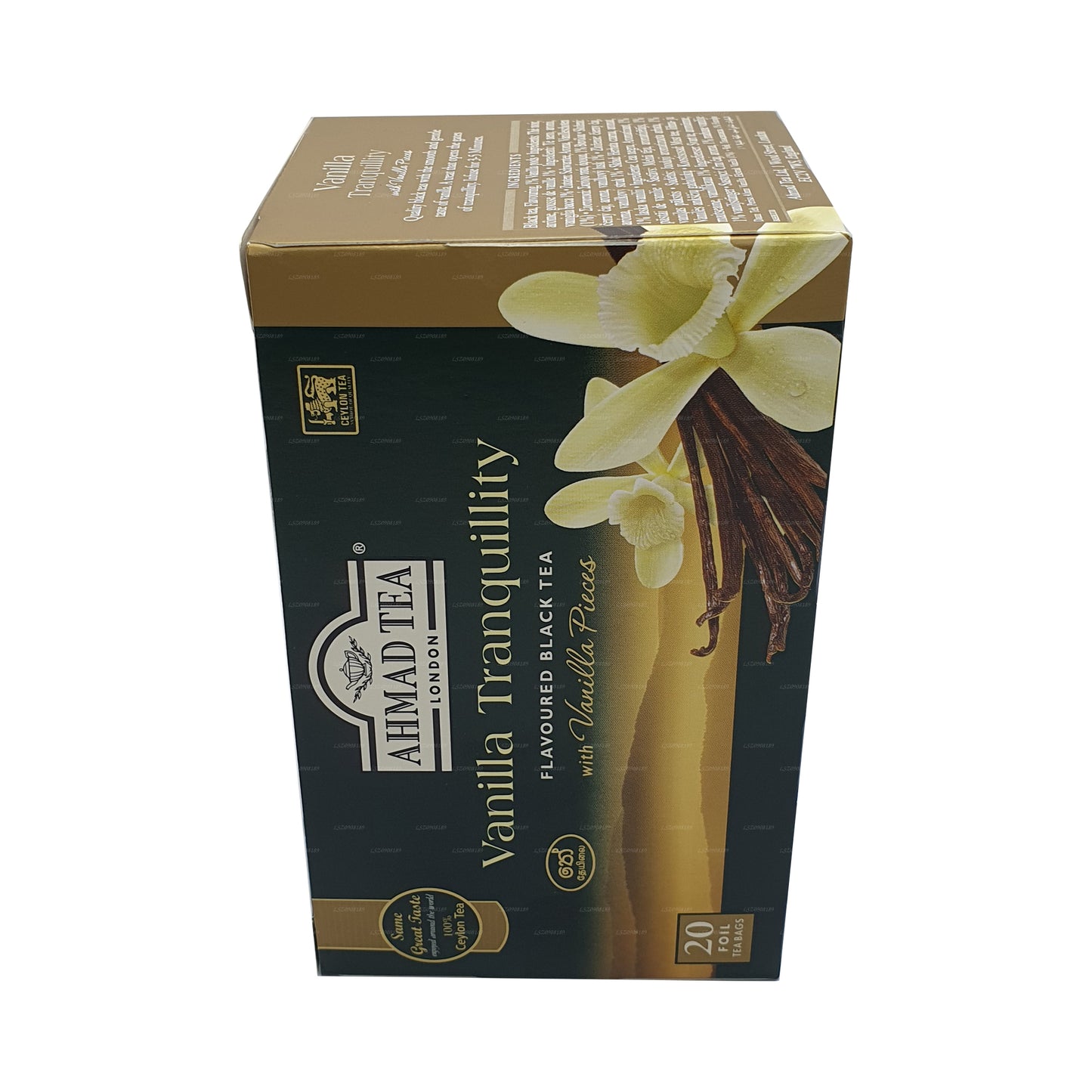 Herbata Ahmad Vanilla Tranquility 20 Folia Herbata Torebka (40g)