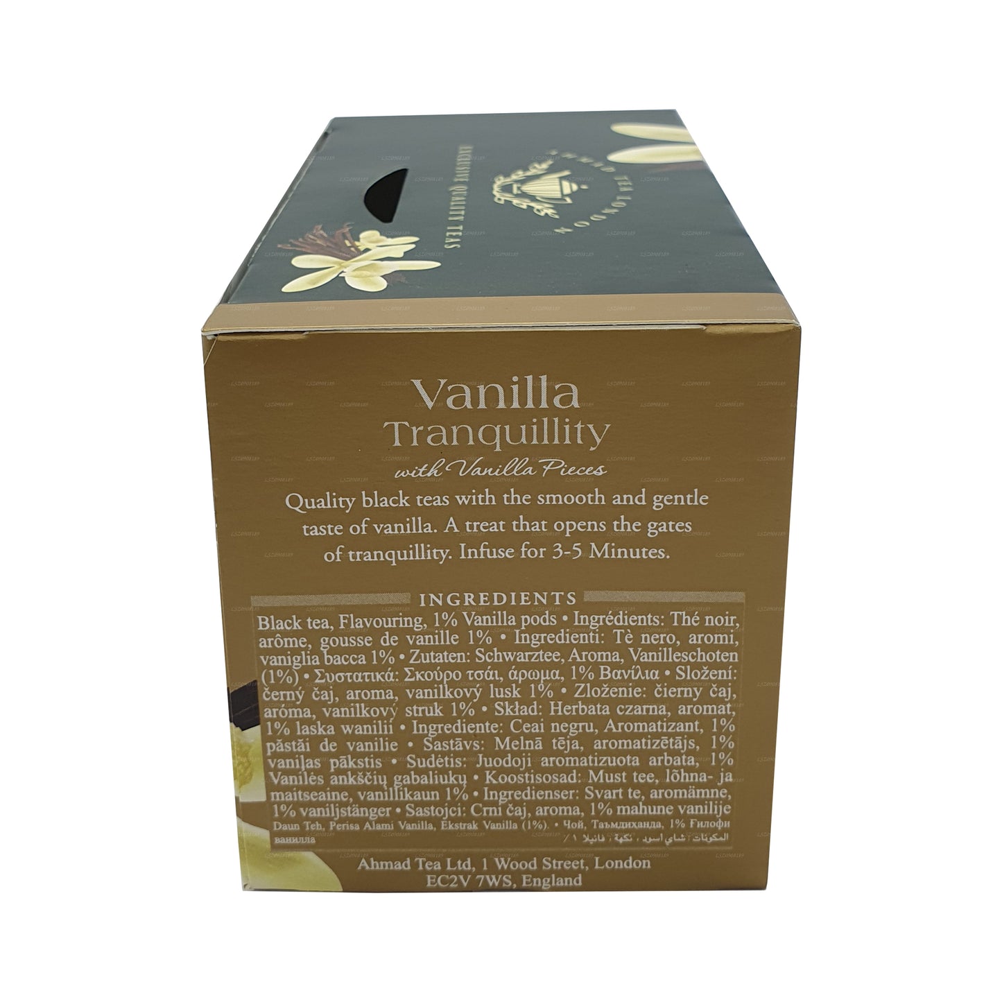 Herbata Ahmad Vanilla Tranquility 20 Folia Herbata Torebka (40g)