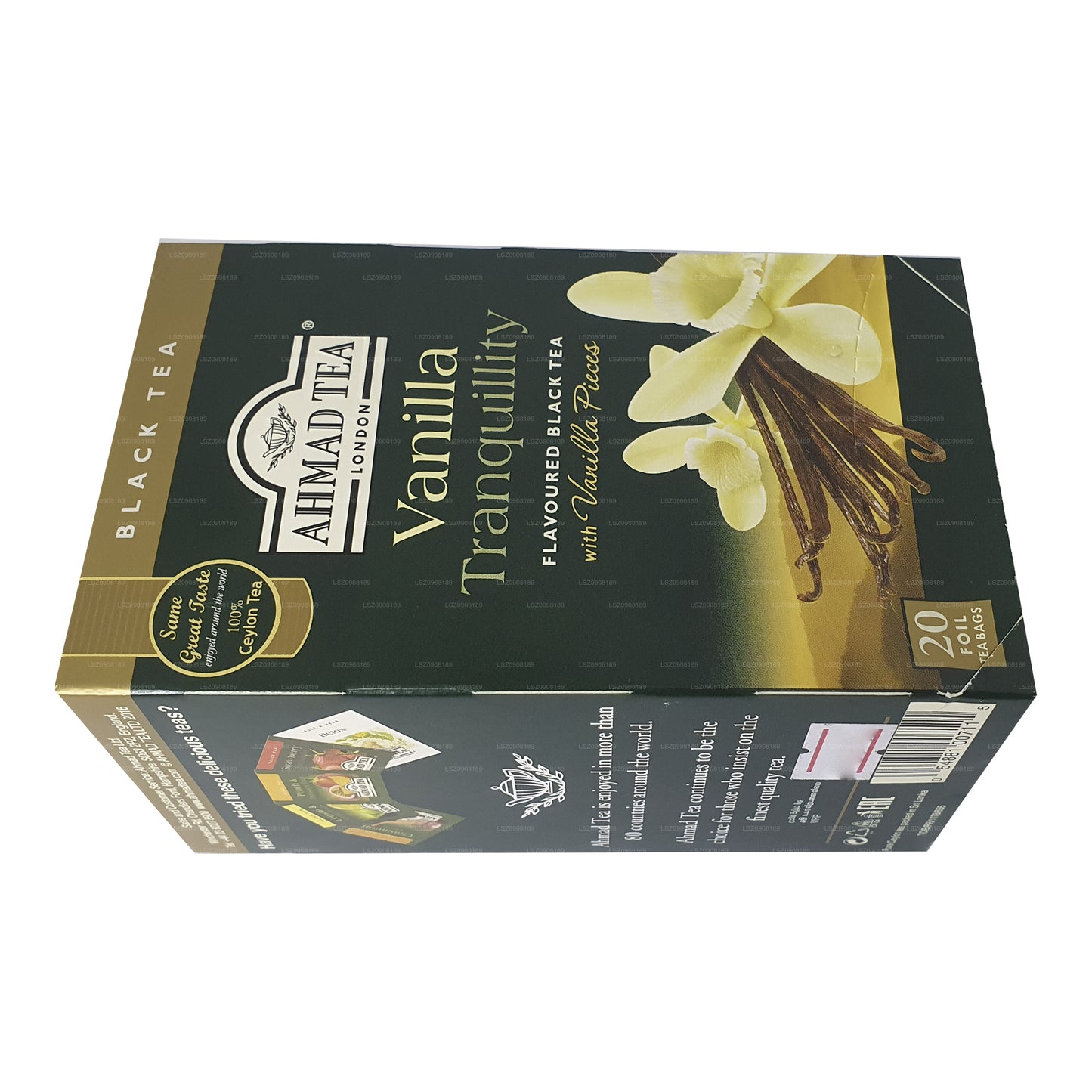 Herbata Ahmad Vanilla Tranquility 20 Folia Herbata Torebka (40g)