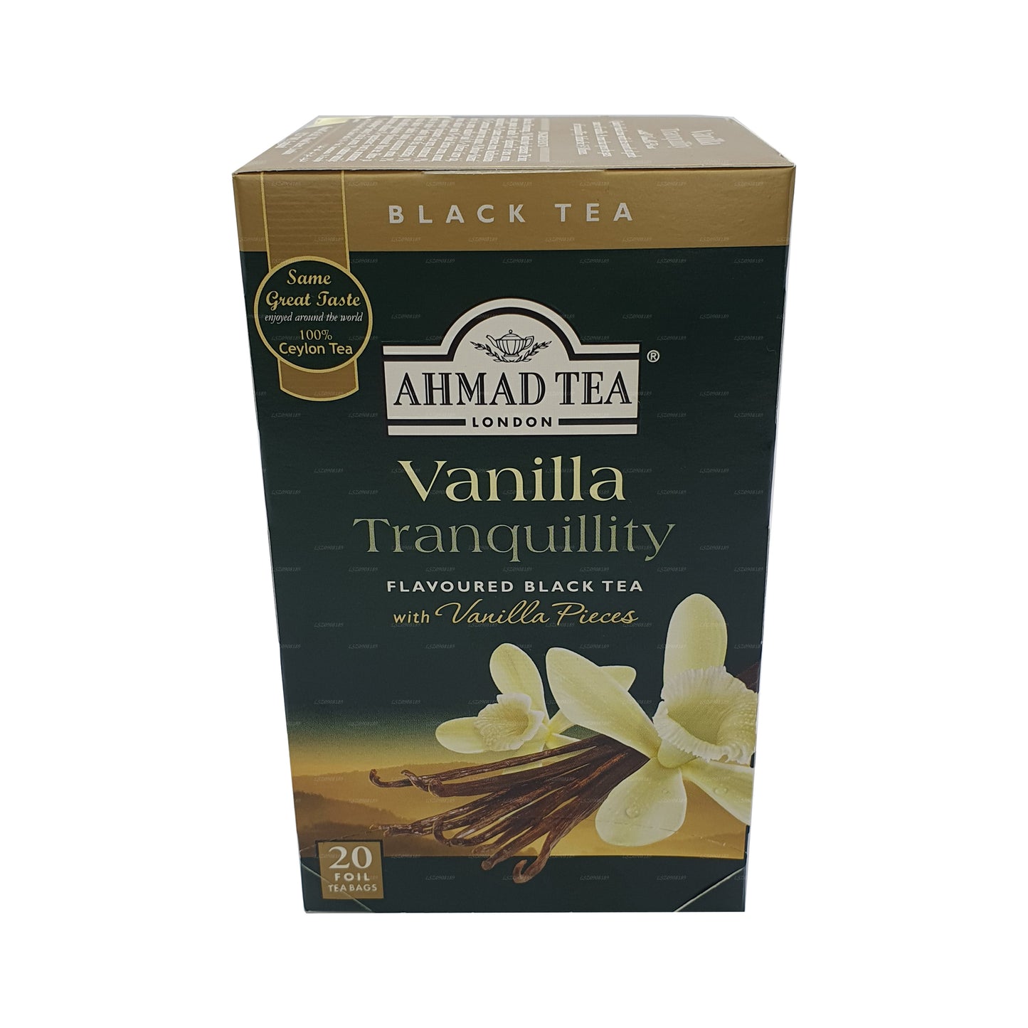 Herbata Ahmad Vanilla Tranquility 20 Folia Herbata Torebka (40g)