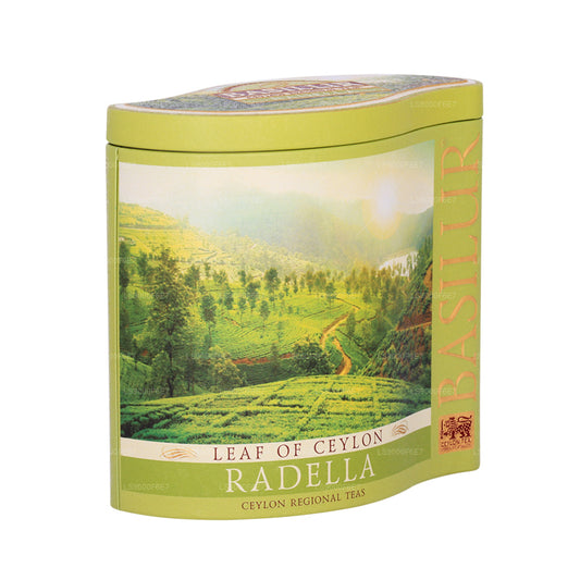 Basilur Liść Cejlonu „Radella Green Tea” (100g) Caddy