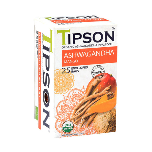 Tipson Organiczna herbata mango Ashwagandha (30g)